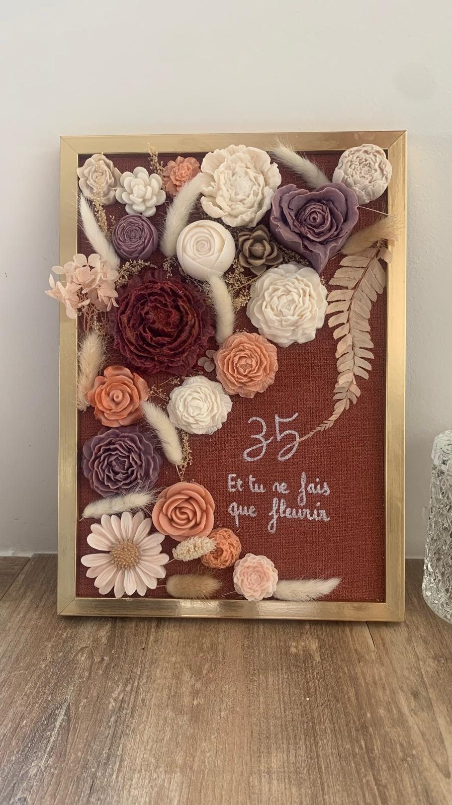 Tableau « Et tu ne fais que fleurir »